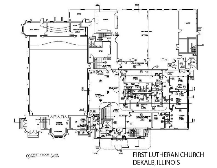 First Lutheran Church Plan1