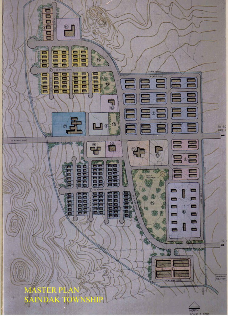 Saindak Township Master Plan